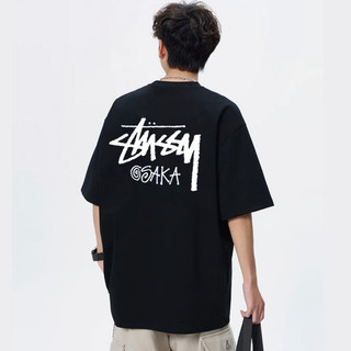 多色可選 Stussy SAKA Tee 大阪限定 美式復古短T 圓領T恤 休閒寬鬆 短踢 男女同款 Stussy 短袖