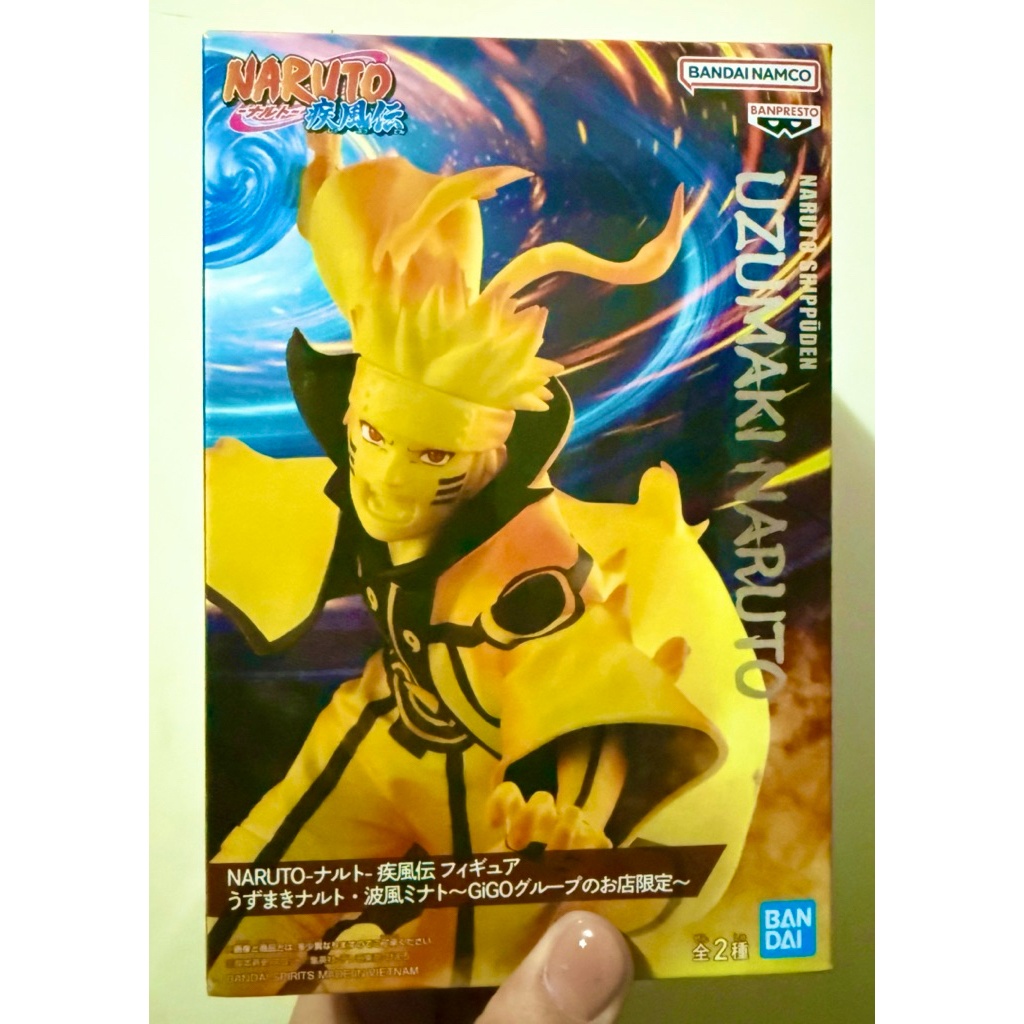 ［全新現貨］🇯🇵日版🇯🇵火影忍者疾風傳 萬普 公仔 漩渦鳴人/波風湊 (A漩渦鳴人) 景品 火影忍者 九尾 六道