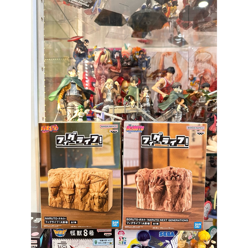 【日本動漫公仔店】火影忍者—日版 🇹🇼現貨 火影岩存錢筒 套裝組
