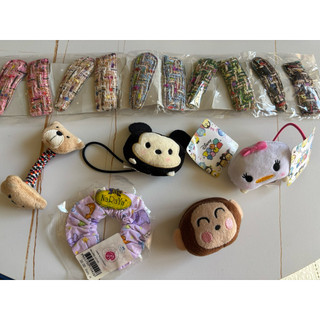 全新 造型髮夾 NaRaYa髮束 Disney Tsum Tsum小香風髮夾 逼波夾 鴨嘴夾 頭上髮飾 瀏海夾