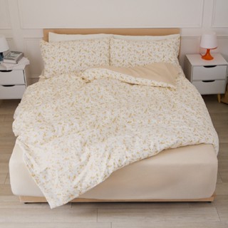 久賴家居｜new MIT 日常系列 200 織精梳純棉床包組 - 暮澄 100%純棉 臺灣製 單人 雙人 雙人加大床包