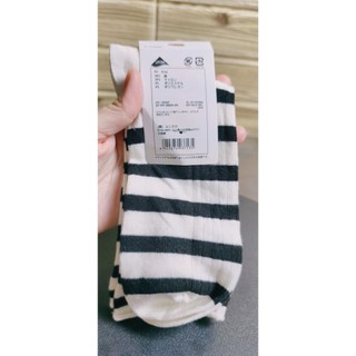 UNIQLO襪子(黑白條紋) 賣場需滿600才出貨❤❤❤