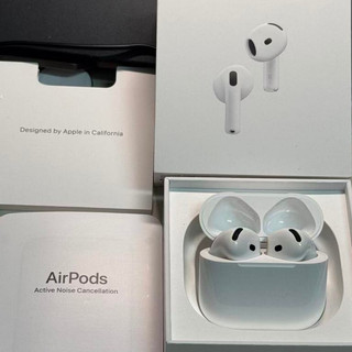 Apple耳機 蘋果 正版 AirPods 4 第四代 左耳 右耳 單只 補配 蘋果耳機 耳機盒 真無線 原廠 藍芽