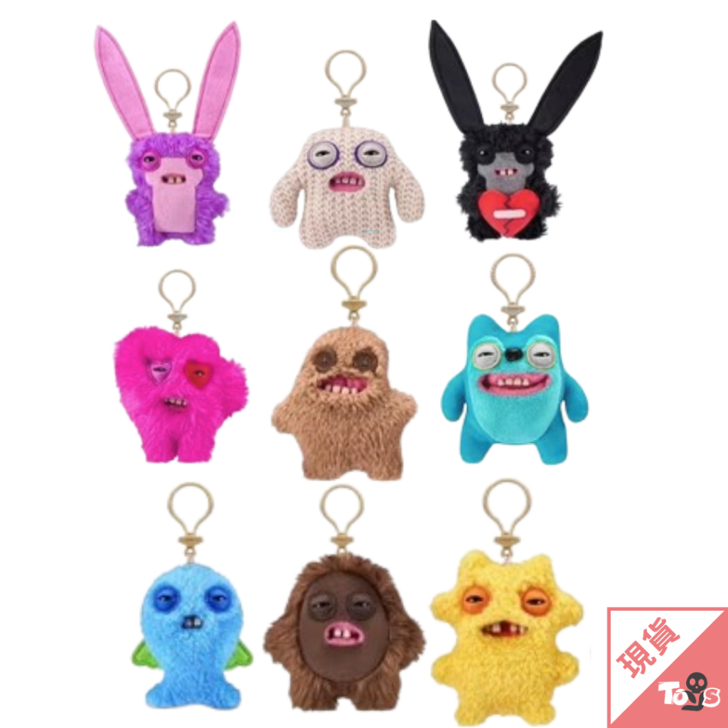 （現貨）FUGGLER 放克牙寶 S5 吊飾 心動怪 驚方熊怪 扭扭怪 時髦怪 長耳兔怪 貪笑怪 愚愚怪 玩具有毒