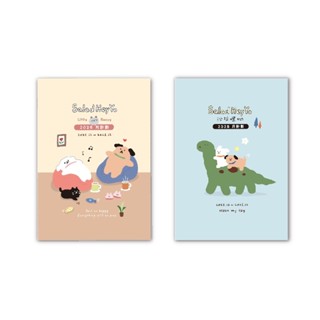 2026年 32K小快樂年度月計劃 (JDM-272A/B) 計劃本 月計劃 年度計劃 060【久大文具】0142