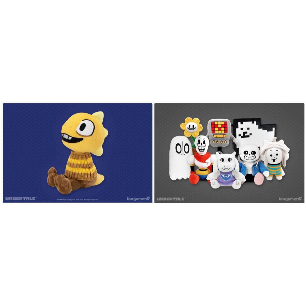 宏敢市集 Fangamer Undertale 傳說之下 絨毛娃娃 Sans Papyrus Toriel Flower