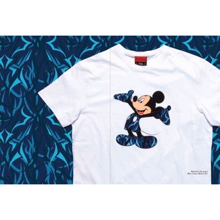 CLOT x Disney x Madsaki-藍荊棘米奇 size:L