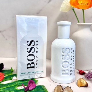 ✰YENGEE✰ BOSS Bottled Unlimited 自信無限男性淡香水100ml/100ML TESTER