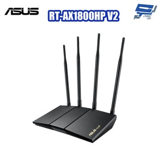 昌運監視器 ASUS華碩 RT-AX1800HP V2 AX1800 AiMesh 雙頻WiFi 6 無線路由器 分享器