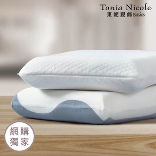 【Tonia Nicole 東妮寢飾】釋壓記憶棉雙芯力學枕1入