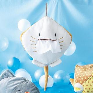現貨▶日本 魟魚 面紙套 SETO CRAFT 面紙盒 汽車面紙盒 鴨嘴獸 衛生紙收納