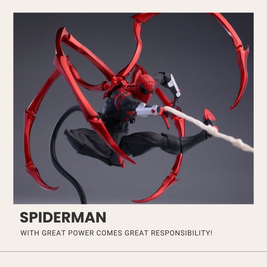 章·帕克可動公仔 | Marvel 蜘蛛人公仔 | 宅拓趣