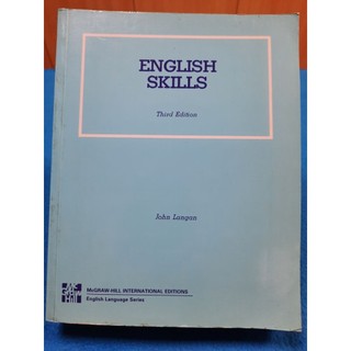《English Skills》3版│McGraw-Hill│John Langan│八成新F2