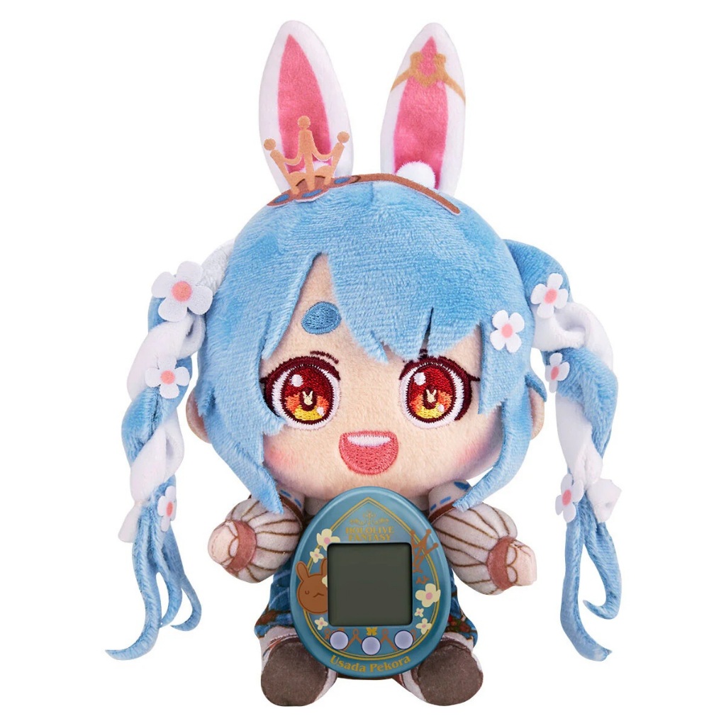 PB商店 塔麻可吉 HOLOLIVE FANTASYTCHIx兔田佩克拉絨毛 收藏品 豬帽子模型玩具