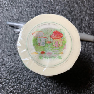 🌸花漾和風 蘑菇奇遇 可愛蘑菇屋 風景 和紙版本紙膠帶