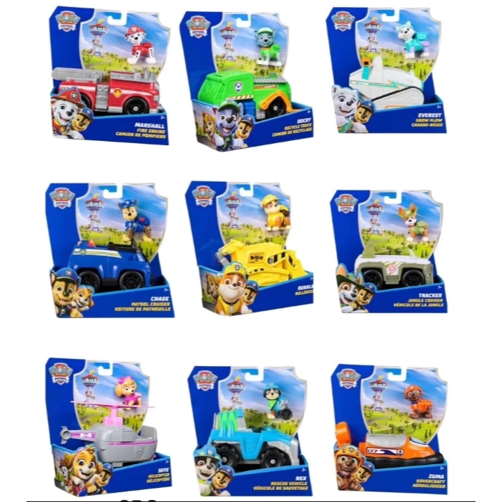 [a果子狸] <Paw Patrol> 汪汪隊立大功 基本車輛組 毛毛 阿奇 小礫 天天 灰灰 原價799