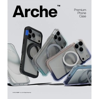 PLES iPhone 17 Pro Arche Mag Stand-磁吸支架防摔保護殼手機殼