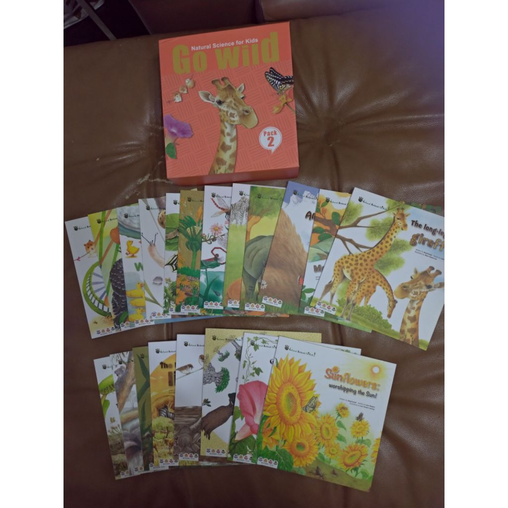 Go Wild 絵本Natural Science for Kids 2　20冊 Go Wild Natural Science for Kids 2 絵本20冊