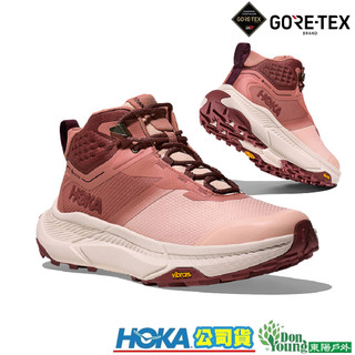 【HOKA】女款Transport Hike Goretex中筒健行鞋/黃金大底/拜登鞋HO1172913RSLT