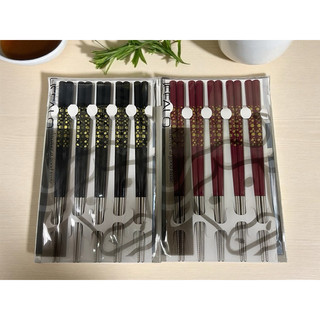 台灣製 BUFFALO雅潔不鏽鋼八角筷 5雙入