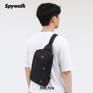 Spywalk 輕便透氣防水斜揹包 防盜胸包 男生胸包 單肩包 7254 MR.tide