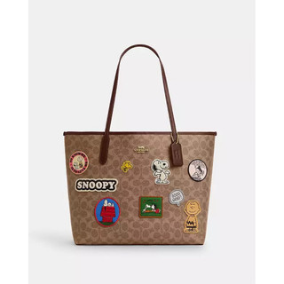 Coach X Peanuts 史努比托特包 Snoopy