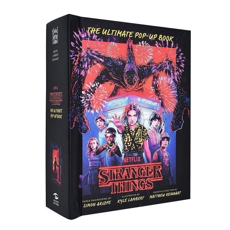 台現免運👻正版代購 怪奇物語3d立體書 英文原版 怪奇物语设定集 Stranger Things 官方幕后指南集锦资料集