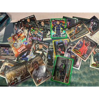 Topps F1車手卡福袋 編號1-10 每包5張