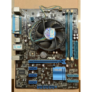 二手良品 - Asus P8H61-M LX主機板 / Intel Celeron G530 / DDR3 2G