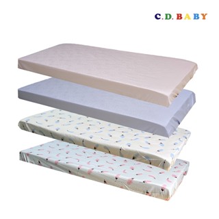 【C.D.BABY】純棉嬰兒床包|標準床適用|臺規120x60|日規120x68|5款素色印花