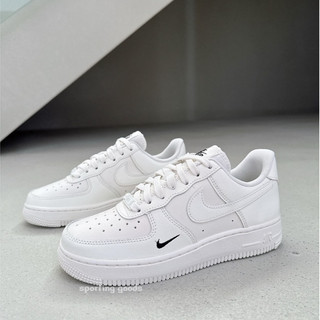 S.G Nike Air Force 1'07 休閒鞋 奶油白 HF1058-133 女鞋 小黑勾 皮革 小白鞋 AF1
