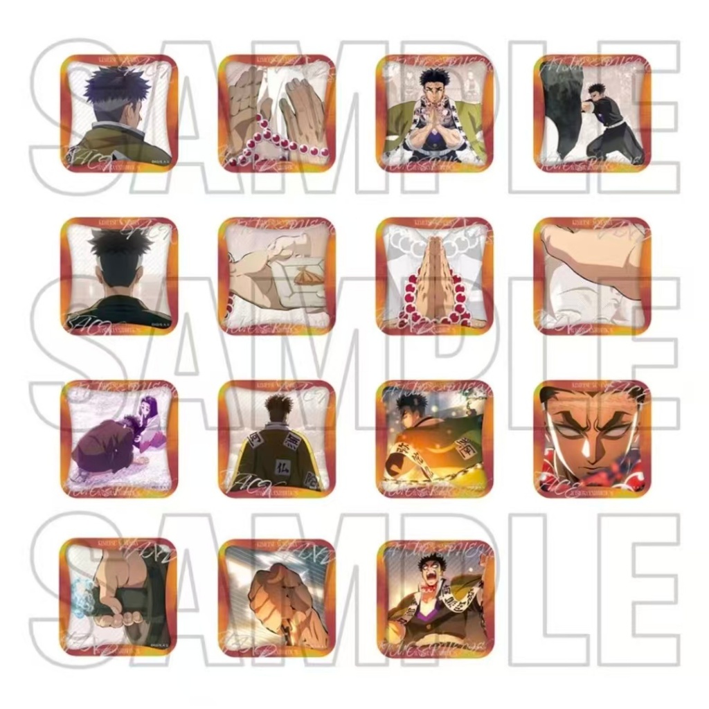 【鬼滅之刃✅】官方正版 免運 柱展 岩柱悲鳴嶼行冥  個人池 方吧唧 有原包裝