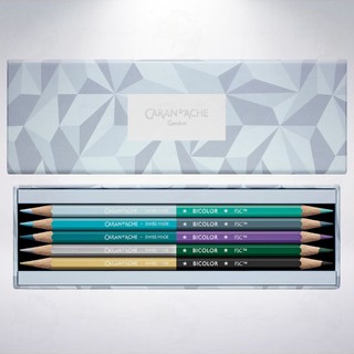 瑞士 卡達 CARAN D'ACHE Alpine Frost 2025年聖誕節限定款色鉛筆組