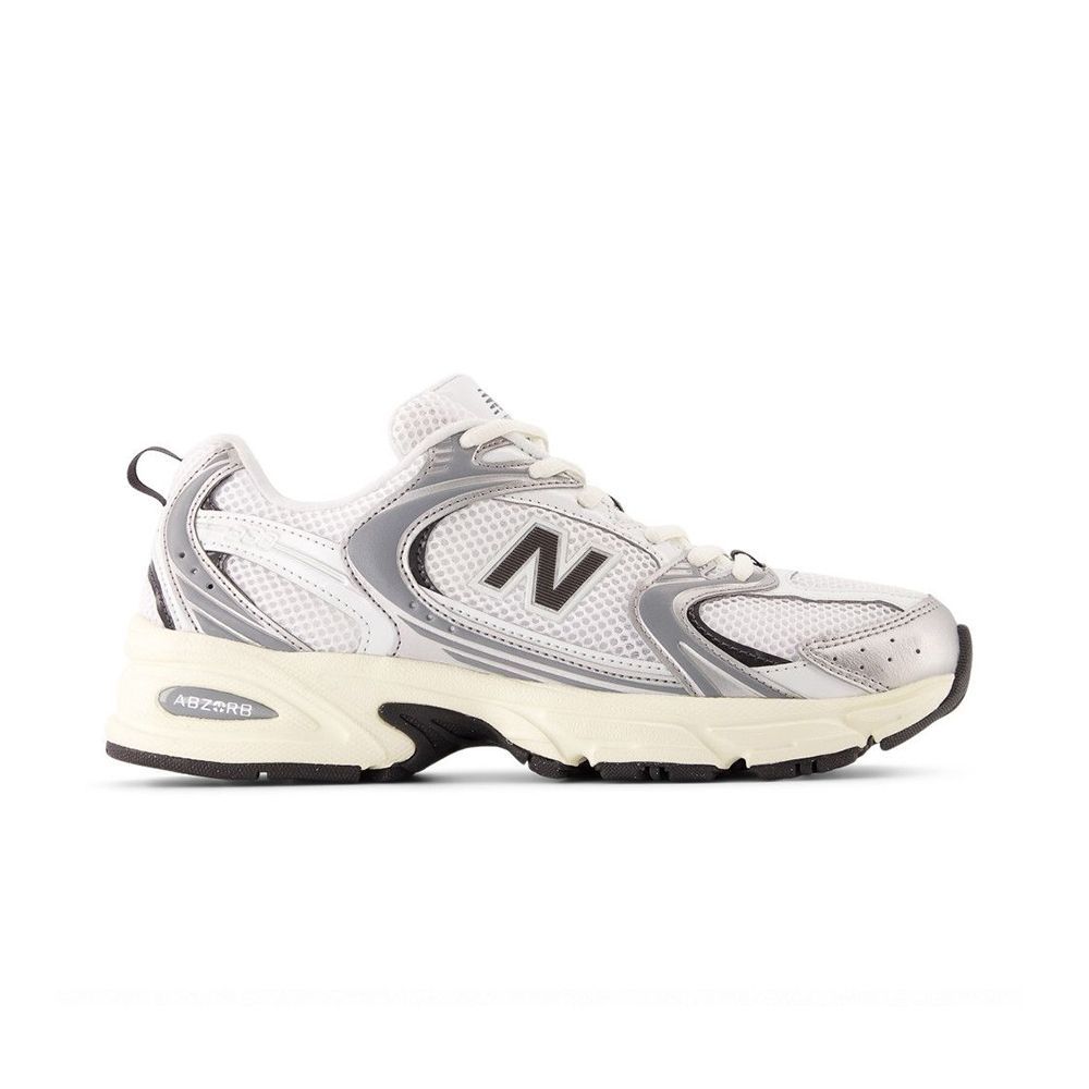 NEW BALANCE 530系列 男女 休閒鞋 復古鞋 情侶鞋 黑銀 D楦-U530ESA