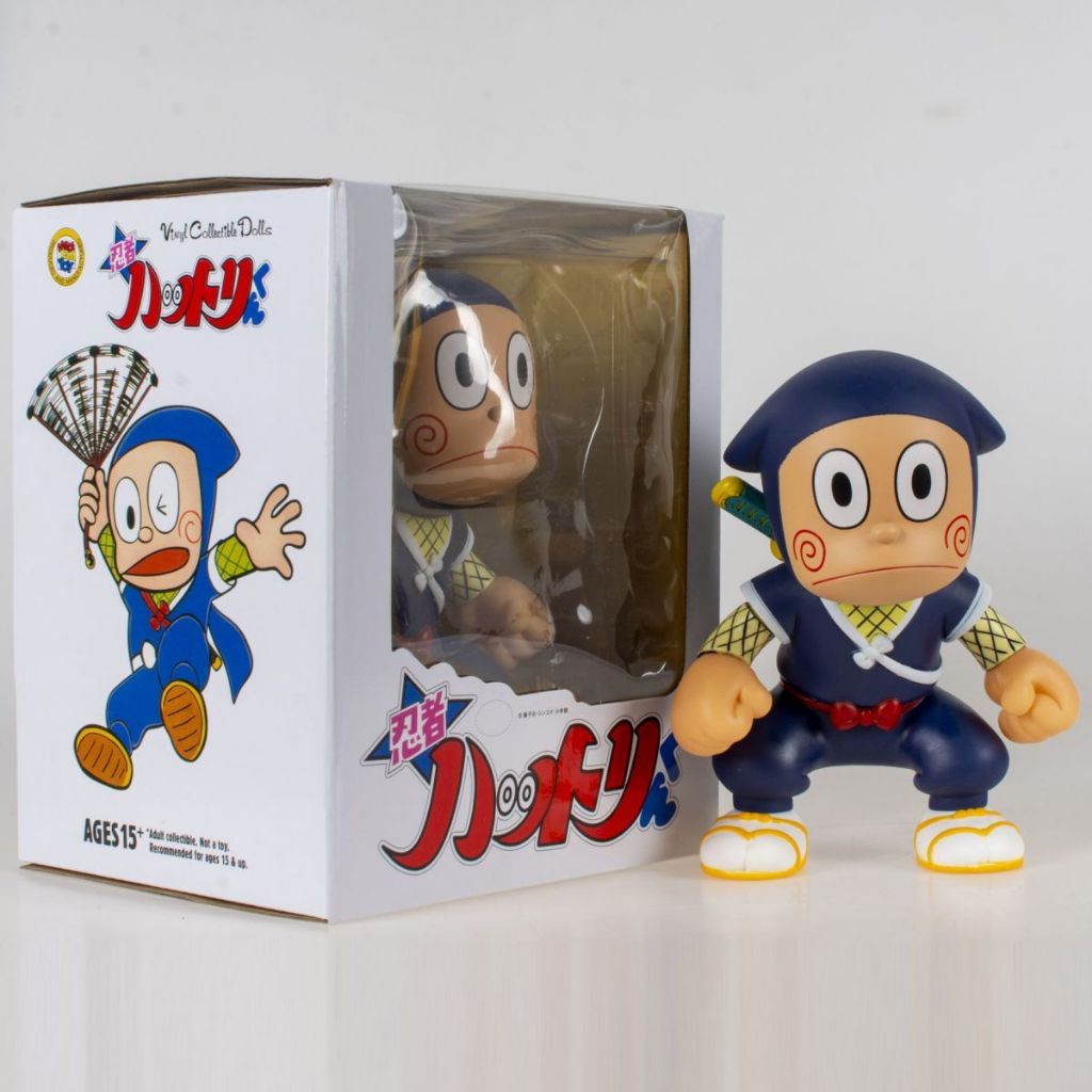 忍者小靈精公仔🥷潮玩動漫 忍者哈特利模型 卡通哈特利擺件 忍者亂太郎 忍者服部君 忍者小靈精擺件 忍者哈特利擺件 哈特利