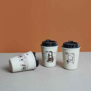[聯名登場]【日本 Rivers】COFFEE BOY WALLMUG SLEEK 雙層隨行杯-3款《WUZ屋子-台北》