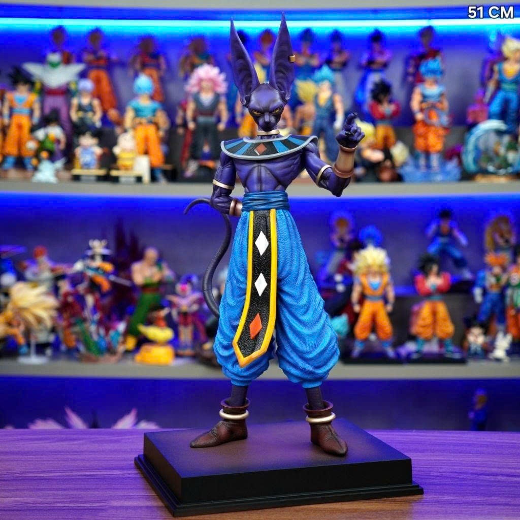 【龍珠Z：神與神】2% 1/4 比魯斯 破壞神 51CM 破壞神比魯斯 第7宇宙 比貓 獸人 七龍珠 龍珠 翻模 模型