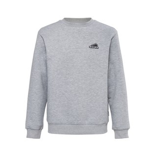 【EIDER】UNI圓領長袖大學T/25EDUU25255-[混色灰、奶油白]