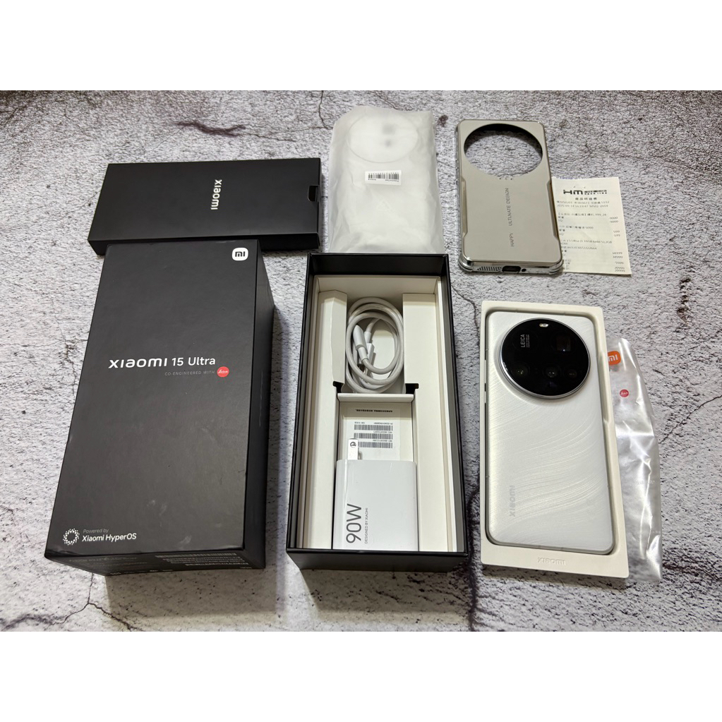 小米 Xiaomi 15 Ultra 16+512G 白色✨9月機✨mix 13 14T 17 PRO MAX