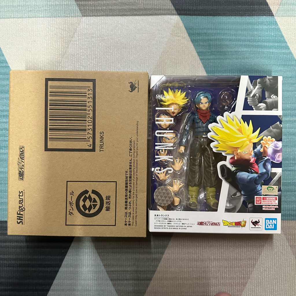 代理版 七龍珠 SHF 魂商店 限定 未來篇 未來特南克斯 特南克斯 大特 元氣劍 希望之劍