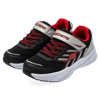 【SKECHERS】男童系列 MICROSPEC TREAD -404115LL-紅黑\男(US2=21CM)
