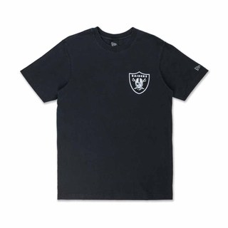 NEW ERA 短袖上衣 LEAGUE WASHED COTTON 拉斯維加斯突襲者 黑 NE14500138
