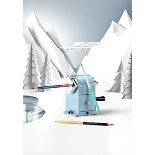 【板橋酷酷姐美術】 卡達 CARAN D’ACHE【聖誕節限定】阿爾卑斯霜雪 ALPINE FROST【金屬削鉛筆機】