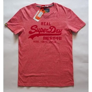 【全新㊣台灣公司貨】Superdry 經典復古LOGO 圓領短袖T恤，原廠吊牌，定價2180