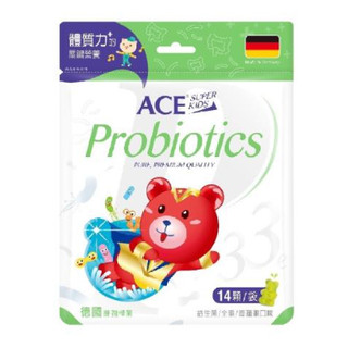 【附發票】ACE SUPER KIDS DHA 藻油軟糖 / Vita綜合活力軟糖/33e益生菌軟糖/ 維他命D軟糖