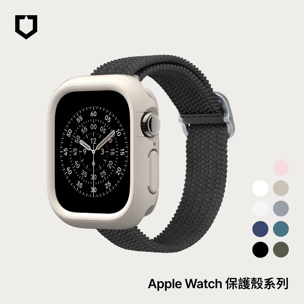 犀牛盾 適用Apple Watch 11/10(42mm/46mm) CrashGuard NX模組化防摔邊框保護殼