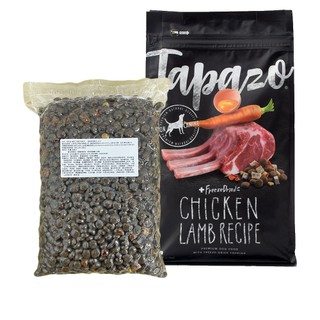 《非寵不可》即期出售 特百滋 TAPAZO １ＫＧ分裝包／２磅 狗飼料 犬飼料 凍乾三重奏 全齡犬 低敏 低敏配方