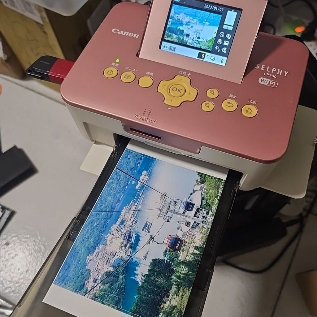完整盒裝，canon cp900，完成檢測出售保固3月含一些耗材
