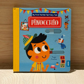 ［二手］My First Pull-the-Tab Fairy Tales: Pinocchio (硬頁推拉書)