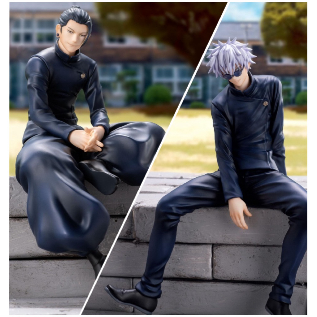 【現  貨】咒術迴戰 Jujutsu Kaisen SEGA 懷玉·玉折 坐姿 FIGURE 夏油傑 景品 泡麵蓋